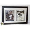Image 1 : NHL #23 JOE SAKIC FRAMED WALL HANGING
