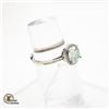Image 2 : #312- ONE BLUE TONED MOISSANITE VVS WEIGHING