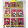 Image 1 : LOT OF 9 OPC HOCKEY CARDS FROM 1972