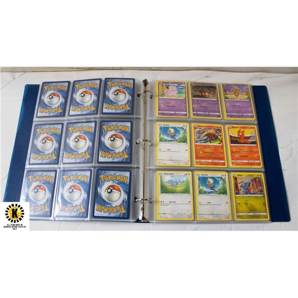 BINDER OF POKEMON CARDS