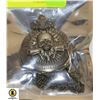 Image 1 : SKULL WITH GUNS THEMED POCKET WATCH