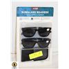 Image 1 : NEW SEALED SUNGLASS READERS 2 PK, +1.50