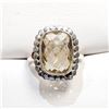 Image 1 : S340-103 SILVER CITRINE(6.3CT) RING