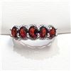 Image 1 : S340-122 SILVER GARNET(1.45CT) RING