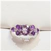 Image 1 : S340-140 SILVER AMETHYST CZ(2.15CT) RING