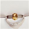 Image 1 : S340-148 SILVER CITRINE(0.75CT) RING