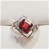 Image 1 : S340-147 SILVER GARNET(2.15CT) RING