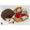 Image 1 : PRICKLES BEANIE BABY PLUS RCMP COUNTRY WILD