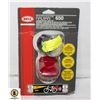 Image 1 : NEW IN PK LOCKING BICYCLE LIGHT SET W/NEW BIKE