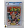 MARVEL NEW MUTANTS #87 CGC COMIC, 1ST CABLE