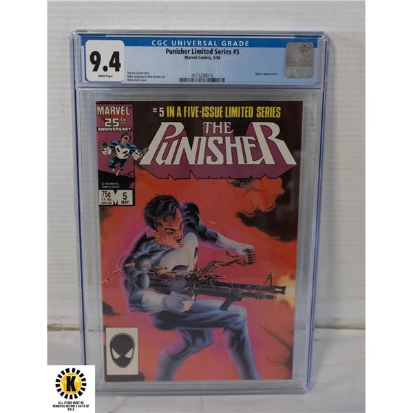 MARVEL PUNISHER LIMITED SERIES #5 CGC COMIC