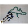 TORQUOISE & LAPIS PRAYER BEADS