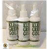Image 1 : 3 BOTTLES OF KLEEN GREEN GOLD 4 OZ EACH