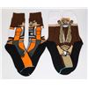 Image 1 : TWO NEW PAIRS OF STAR WARS THEME ADULT SOCKS