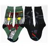 Image 1 : TWO NEW PAIRS OF STAR WARS THEME ADULT SOCKS