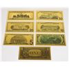 Image 2 : BUNDLE OF GOLD COLOUR AMERICAN BILLS