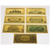 Image 2 : BUNDLE OF GOLD COLOUR AMERICAN BILLS