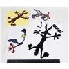 Image 1 : NEW WILE E COYOTE AND ROAD RUNNER THEME DECALS