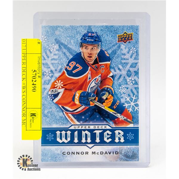 2017 UPPER DECK #WS CONNOR MCDAVID