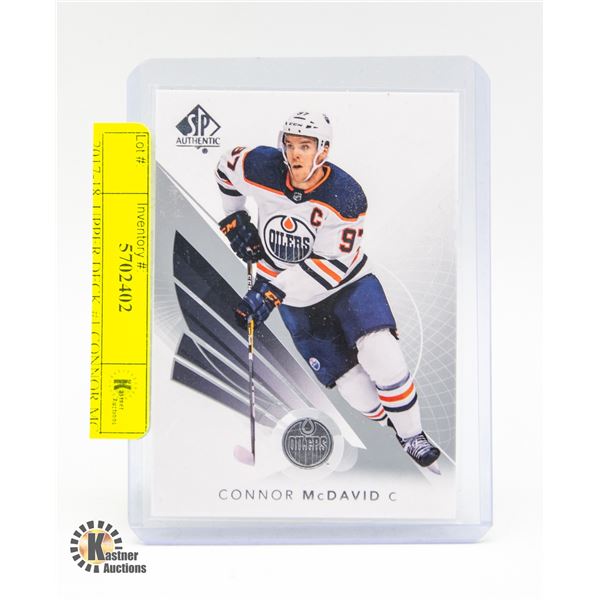 2017-18  UPPER DECK #1 CONNOR MCDAVID