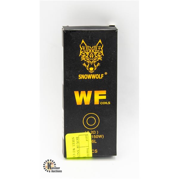 BOX OF SNOW WOLF STAINLESS STEEL WF COILS -