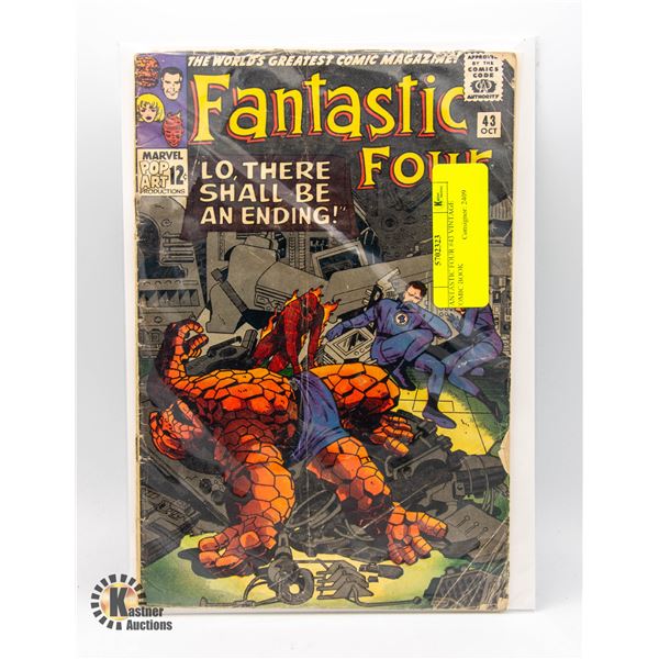 FANTASTIC FOUR #43 VINTAGE COMIC BOOK