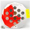 Image 1 : 2008/2010 RCM/CDN OLYMPICS 14 COINS LUCKY $1