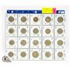 Image 1 : EUROPEAN WRAPPED ASSORTED EUROS IN SHEET