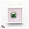 Image 1 : ONE SQUARE CUT BLUISH GREEN VVS MOISSANITE