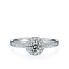 Image 3 : 0.5CT GRA CERTIFIED MOISSANITE 925 STERLING SILVER