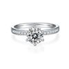 Image 3 : 1CT GRA CERTIFIED MOISSANITE 925 STERLING SILVER