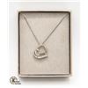 Image 1 : NEW IN BOX PEOPLES .925 STERLING SILVER NECKLACE