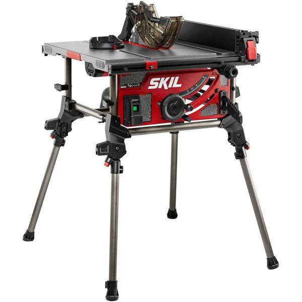 NEW SKIL 15AMP 10  PORTABLE JOBSITE TABLE SAW WITH