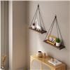 Image 1 : NEW AZ L1 LIFE CONCEPT ACCENT HANGING WALL SHELF
