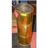 Image 1 : VINTAGE BRASS UMBRELLA STAND 23"