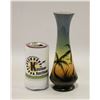 Image 1 : 1981 HAWAIAN CERAMIC CREATIONS MAUI OMBRE VASE