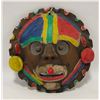 Image 1 : VINTAGE HANDPAINTED BRAZILIAN MASK 12" X 13"
