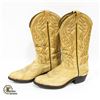Image 1 : BULLRIDER MADE IN CANADA MENS SIZE 7 LEATHER BOOTS