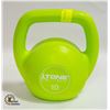 Image 1 : TONE 10LB KETTLEBELL LIME GREEN COLOURED
