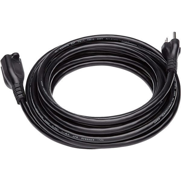 NEW AMAZON BASICS 20 FOOT EXTENSION CORD