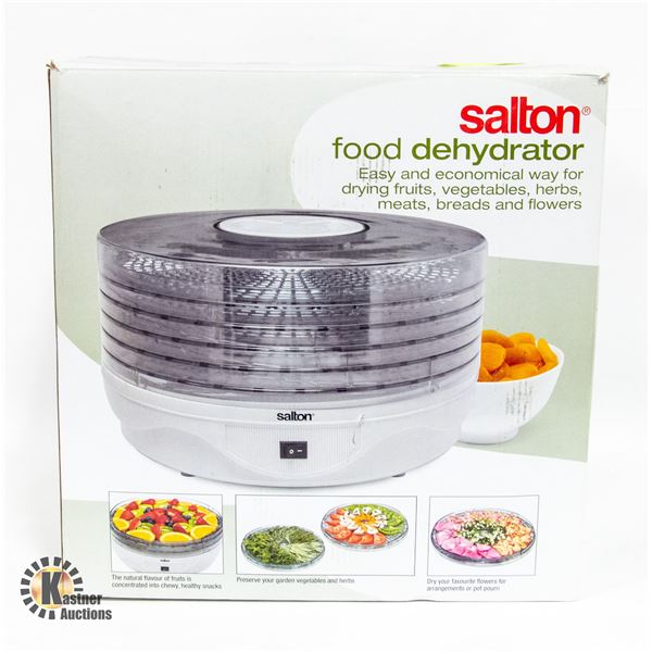 NEW SALTON FOOD DEHYDRATOR