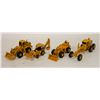 Image 1 : 4 METAL VEHICLES (3 BULLDOZERS & TRACTOR)