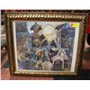 Image 1 : FRAMED PICTURE EGYPTIAN 23" X 21"