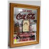 Image 1 : LARGE VINTAGE DELICIOUS COCA COLA MIRRORED