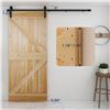 Image 1 : NEW WINSOON 8' SLIDING BARN DOOR RAILS