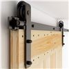 Image 2 : NEW WINSOON 8' SLIDING BARN DOOR RAILS