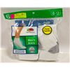 Image 1 : ANKLE SOCKS WHITE 6-12 SIZE 6-PACK FRUIT OF LOOM