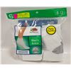 Image 1 : ANKLE SOCKS WHITE 6-12 SIZE 6-PACK FRUIT OF LOOM