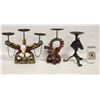 Image 1 : WESTERN CANDLE HOLDERS HORSE & PISTOL DECOR