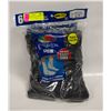 Image 1 : BLACK CREW SOCKS 12-16 SIZE 6-PACK FRUIT OF LOOM